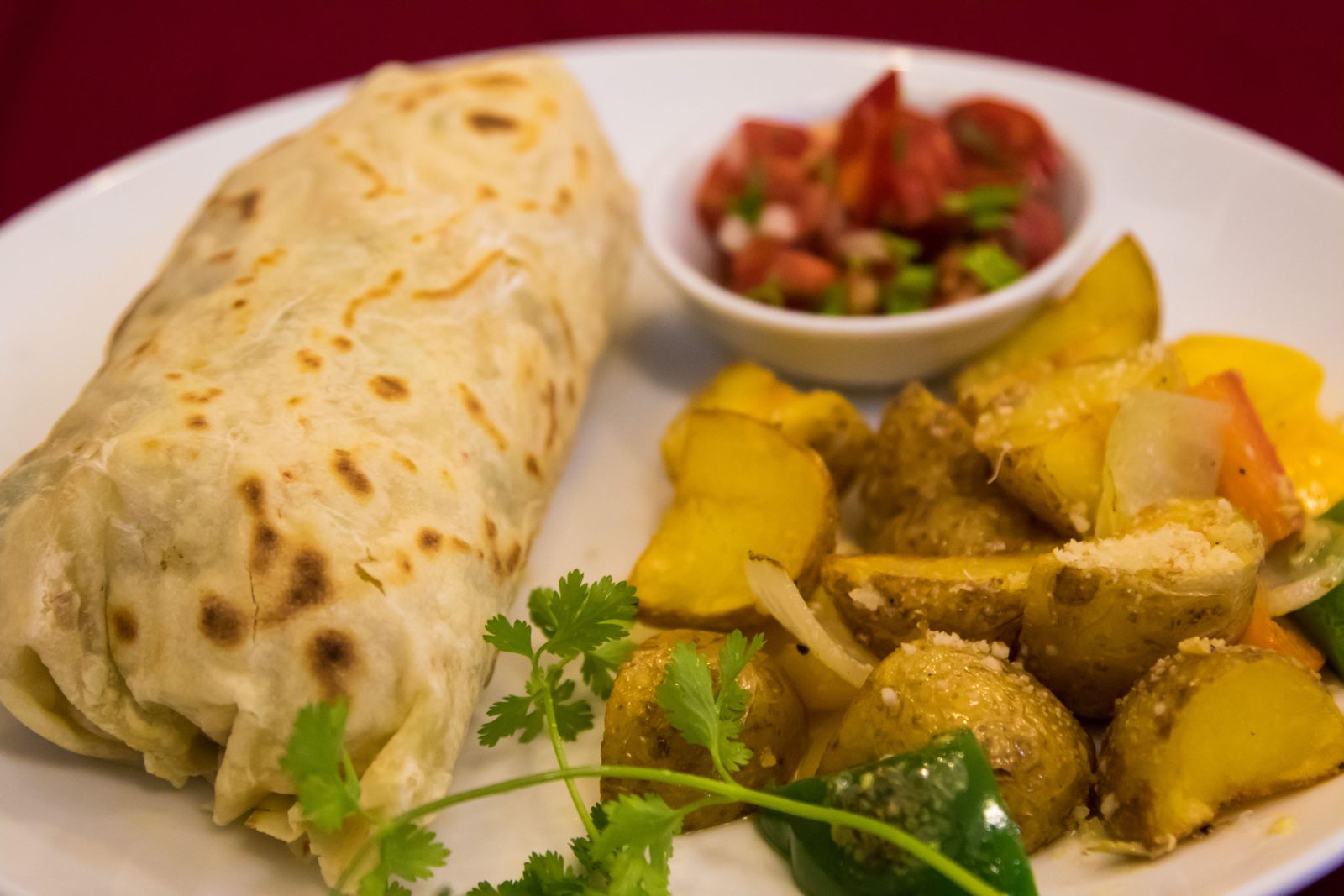 Hummus wrap