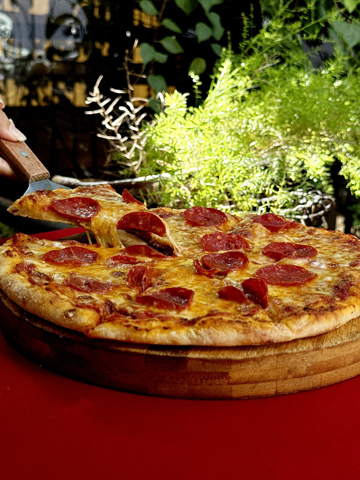 Pepperoni pizza