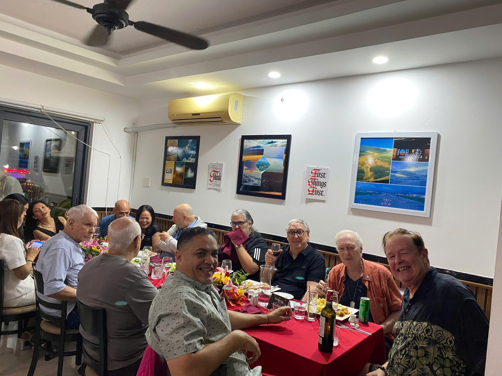 Thanksgiving dinner at Happy Heart